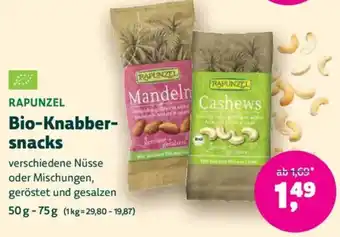 Denn's Biomarkt RAPUNZEL Bio Knabbersnacks Angebot