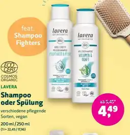 Denn's Biomarkt lavera Shampoo oder Spülung Angebot