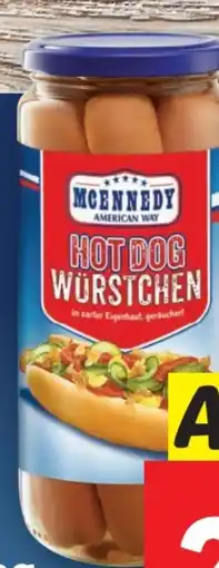 Lidl Mcennedy Hot Dog Würstchen Angebot
