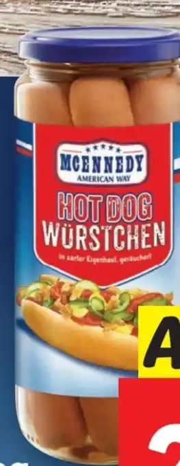 Lidl Mcennedy Hot Dog Würstchen Angebot