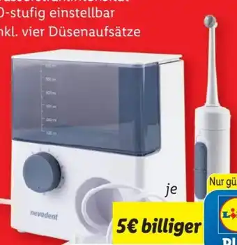 Lidl Nevadent Munddusche Angebot