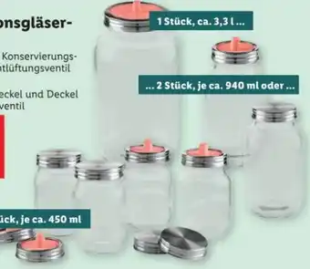 Lidl Livarno Home Fermentationsgläser-Sortiment Angebot