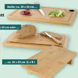Lidl Livarno Home Bambus Schneidebrett Angebot