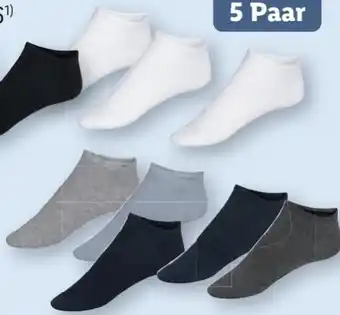 Lidl Livergy Herren Sneakersocken Angebot