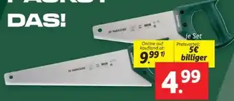 Lidl Parkside Handsägen-Set Angebot