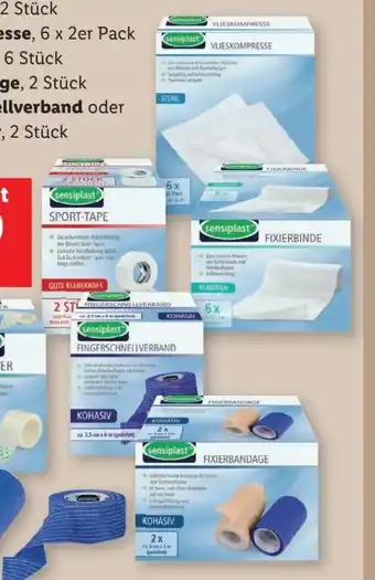 Lidl Sensiplast Binden-Bandagen-Sortiment Angebot
