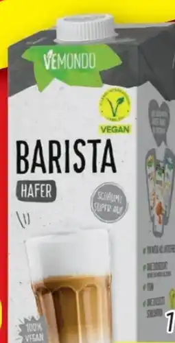 Lidl Vemondo Veganer Hafer Barista Drink Angebot