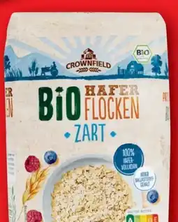 Lidl Crownfield Bio Haferflocken Angebot