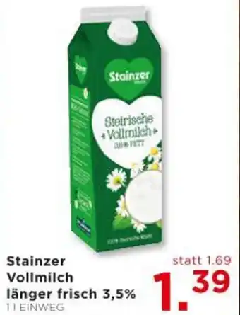 Unimarkt Stainzer Vollmilch länger frisch Angebot