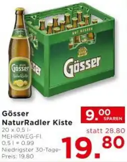 Unimarkt Gösser NaturRadler Kiste Angebot