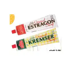 Maximarkt Estragon oder Kremser Senf Maximarkt Angebot