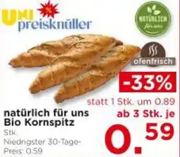 Unimarkt Bio Kornspitz Angebot