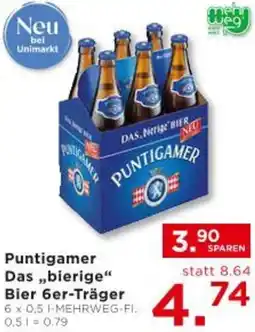 Unimarkt Puntigamer Das bierige Bier Angebot