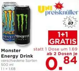 Unimarkt Monster Energy Drink Angebot