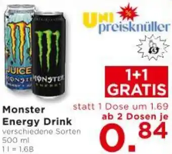 Unimarkt Monster Energy Drink Angebot