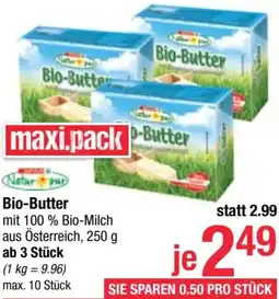 Maximarkt Bio-Butter Angebot