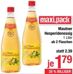 Maximarkt Mautner Hesperidenessig Angebot