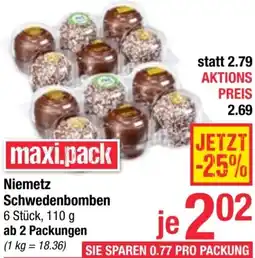 Maximarkt Niemetz Schwedenbomben Angebot
