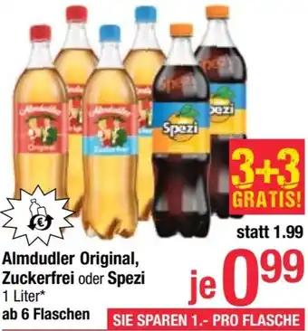 Maximarkt Almdudler Original, Zuckerfrei oder Spezi Angebot