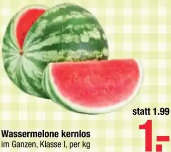 Maximarkt Wassermelone kernlos Angebot