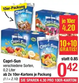 Maximarkt Capri-Sun Angebot