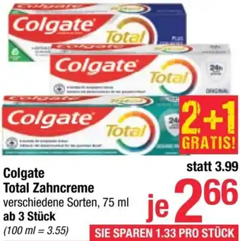 Maximarkt Colgate Total Zahncreme Angebot