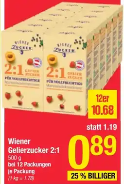 Maximarkt Wiener Gelierzucker 2:1 Angebot