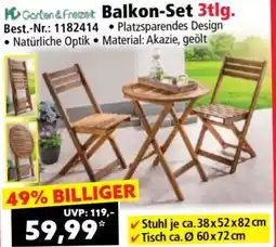 Norma Balkon-Set Angebot