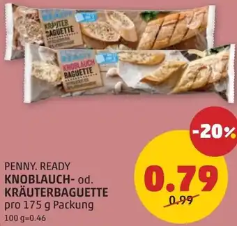 PENNY Penny. ready knoblauch- od. kräuterbaguette Angebot