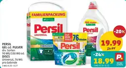 PENNY Persil gel od. pulver od. discs Angebot