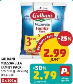 PENNY Galbani mozzarella family pack Angebot