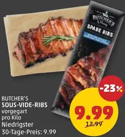 PENNY Butcher's sous-vide-ribs Angebot