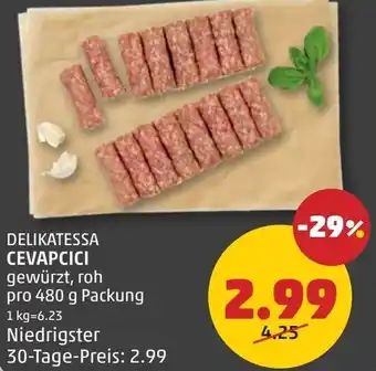 PENNY Delikatessa cevapcici Angebot