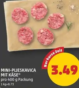 PENNY Mini-pljeskavica mit käse Angebot