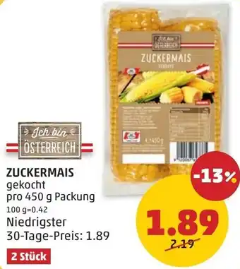 PENNY Zuckermais Angebot