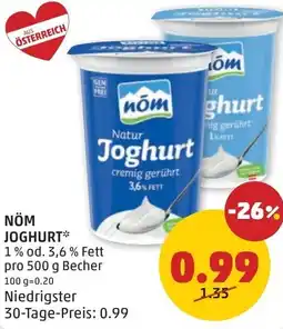 PENNY Nöm joghurt Angebot