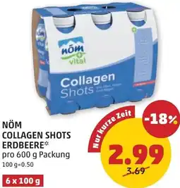 PENNY Nöm collagen shots erdbeere Angebot