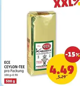 PENNY Ece ceylon-tee Angebot