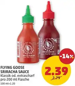 PENNY Flying goose sriracha sauce Angebot
