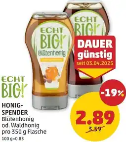 PENNY Honig- spender Angebot