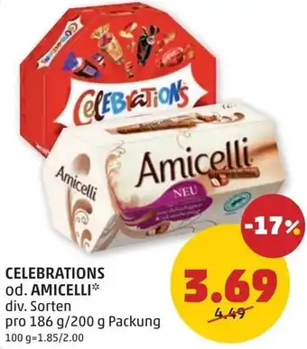 PENNY Celebrations od. amicelli Angebot