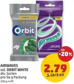 PENNY Airwaves od. orbit white Angebot