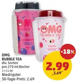 PENNY Omg bubble tea Angebot