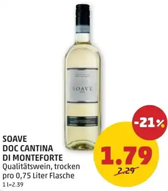 PENNY Soave doc cantina di monteforte Angebot