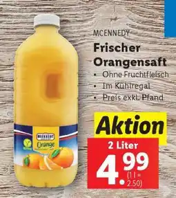 Lidl MCENNEDY Frischer Orangensaft Angebot