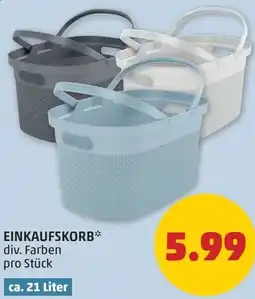 PENNY Einkaufskorb Angebot