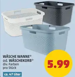 PENNY Wäsche wanne od. wäschekorb Angebot