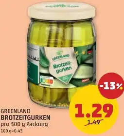 PENNY Greenland brotzeitgurken Angebot