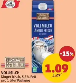 PENNY Vollmilch Angebot