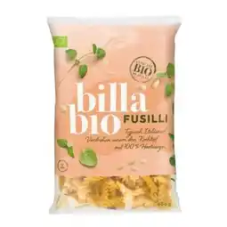Billa Billa Bio Teigwaren Angebot
